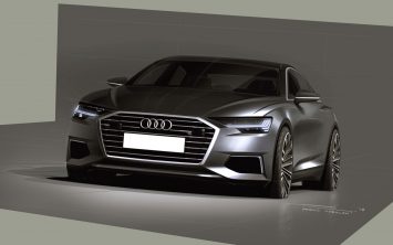 New Audi A6 Design Sketch