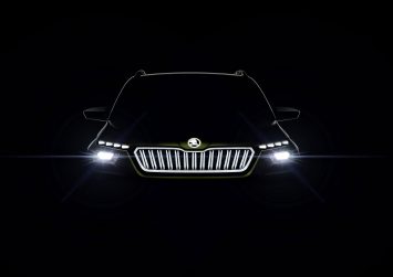 Skoda Vision X Concept Design Sketch Render
