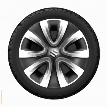 Suzuki Crosshiker Concept - Wheel Design Sketch-Rendering