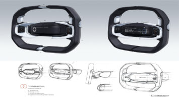 Renault Trezor Concept Design Sketch Render by Laurent Negroni