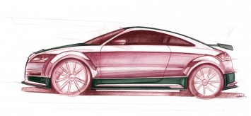 Audi TT ultra quattro concept - Design Sketch