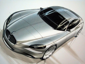 2004 Maserati Quattroporte Design Sketch