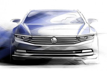 2015 Volkswagen Passat - Design Sketch