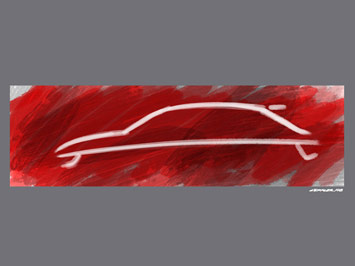 Audi A1 Design Sketch