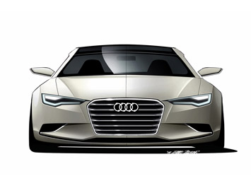 Audi Sportback Concept Design Sketch