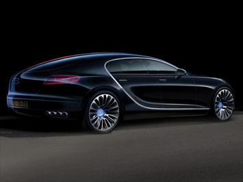 Bugatti 16C Galibier Design Sketch