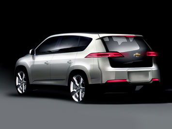 Chevrolet Volt MPV5 Design Sketch