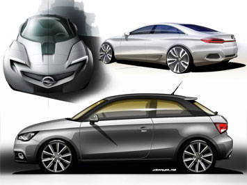 Geneva 2010 Design Sketches