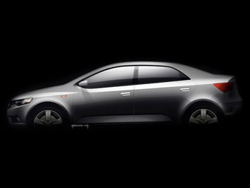Kia Forte design sketch