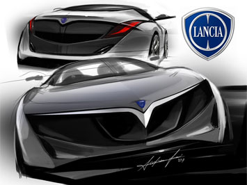 Lancia Design Sketch