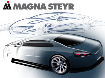 Magna Steyr Design Sketches