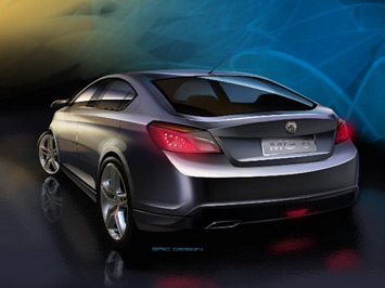 MG6 Concept design sketch