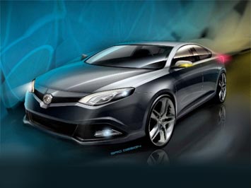 MG6 Concept Design Sketch