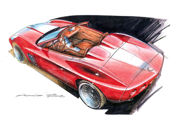 n2a Motors Stinger design sketch