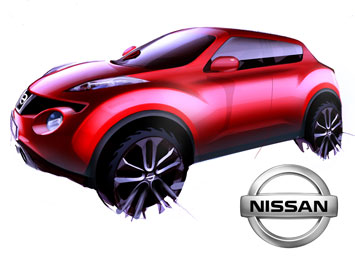 Nissan Juke Design Sketch