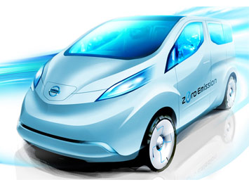 Nissan Light Commercial Vehicle Design Sketch