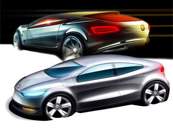 VW Brazil Design Sketches