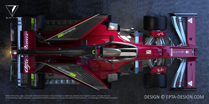 Alfa Romeo 2018 Brabham EVO F1 Concept