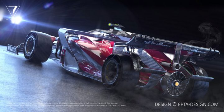 Alfa Romeo 2018 Brabham EVO F1 Concept