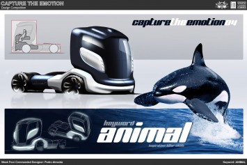 Animal Truck Concept Design Sketch by Pedro Almeida