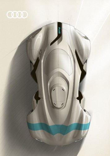 Audi Concept by Damien Durand design sketch