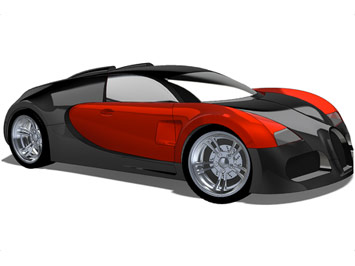 Bugatti Veyron free 3D model