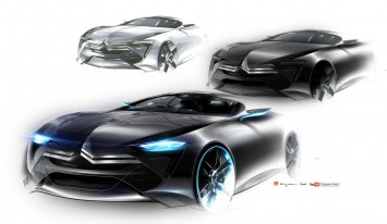 Citroen Concept Design sketch by Sangwon Seok