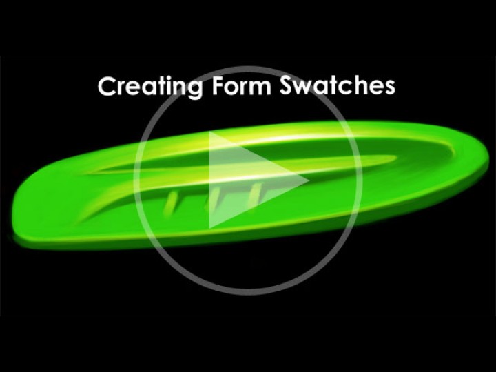How to Draw Cars – Creating Form Swatches with Photoshop