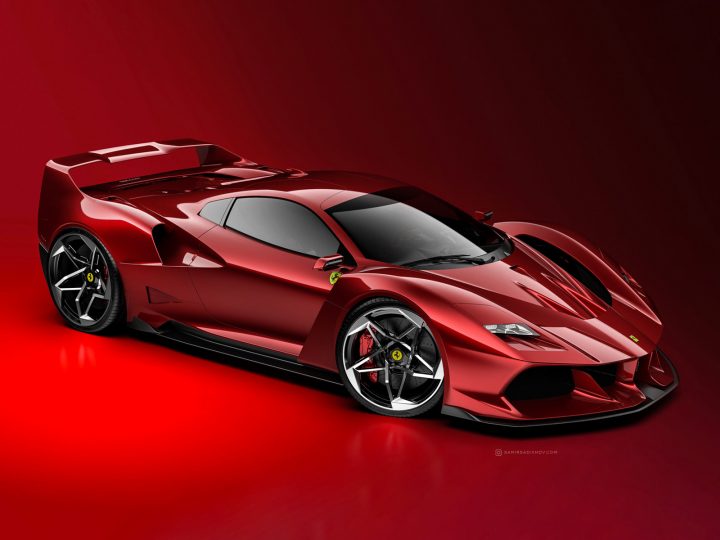 F40 Tribute Concept pays homage to the legendary 1980s supercar