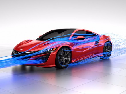 Honda NSX Total Airflow Management Concept