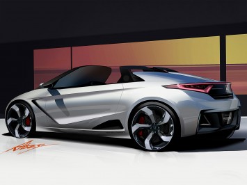 Honda S660 Concept - Design Sketch