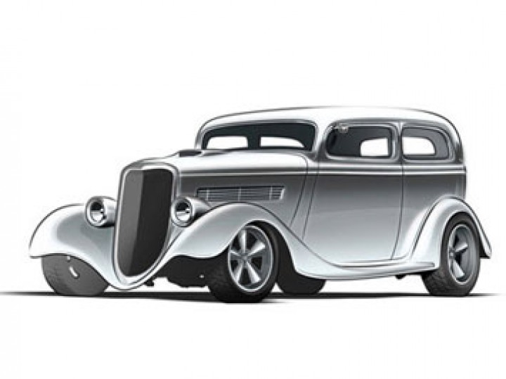 Hot Rod Drawing Tutorial