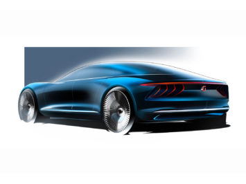Italdesign Gea Concept Design Sketch Render