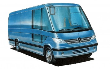 Mercedes-Benz Altra Concept Design Sketch