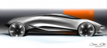 Mercedes-Benz Concept by Oliver Elst - Design Sketch