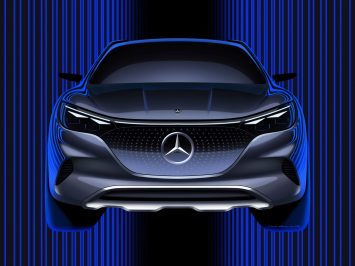 Mercedes-Benz EQE SUV Design Sketch Render