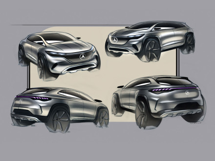 Mercedes-Benz EQE SUV: the design