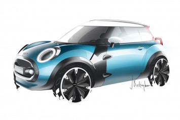 MINI Rocketman Concept Design Sketch