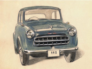 Nissan Historic Design Sketch