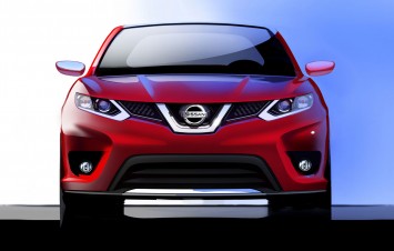 Nissan Qashqai Design Sketch