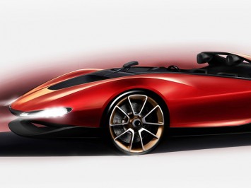 Pininfarina Sergio Concept Design Sketch