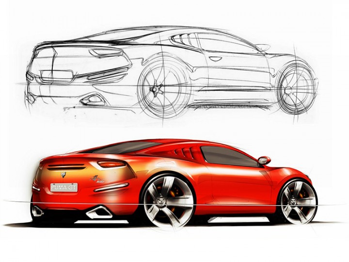 Puma GT sketching tutorial