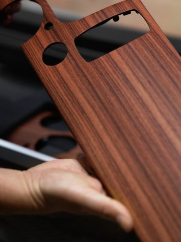 Rolls-Royce Arcadia Droptail Design Process Interior Materials and Trim Wood Texture
