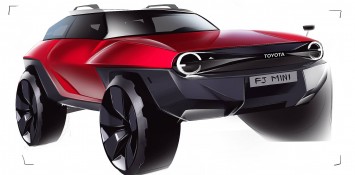 Toyota Mini FJ Cruiser Design Sketch by Alvin Tseng ACCD Trans Sketch off